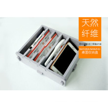 New Design Space Saving Polyester Fiber Desk Organizer Storage Box